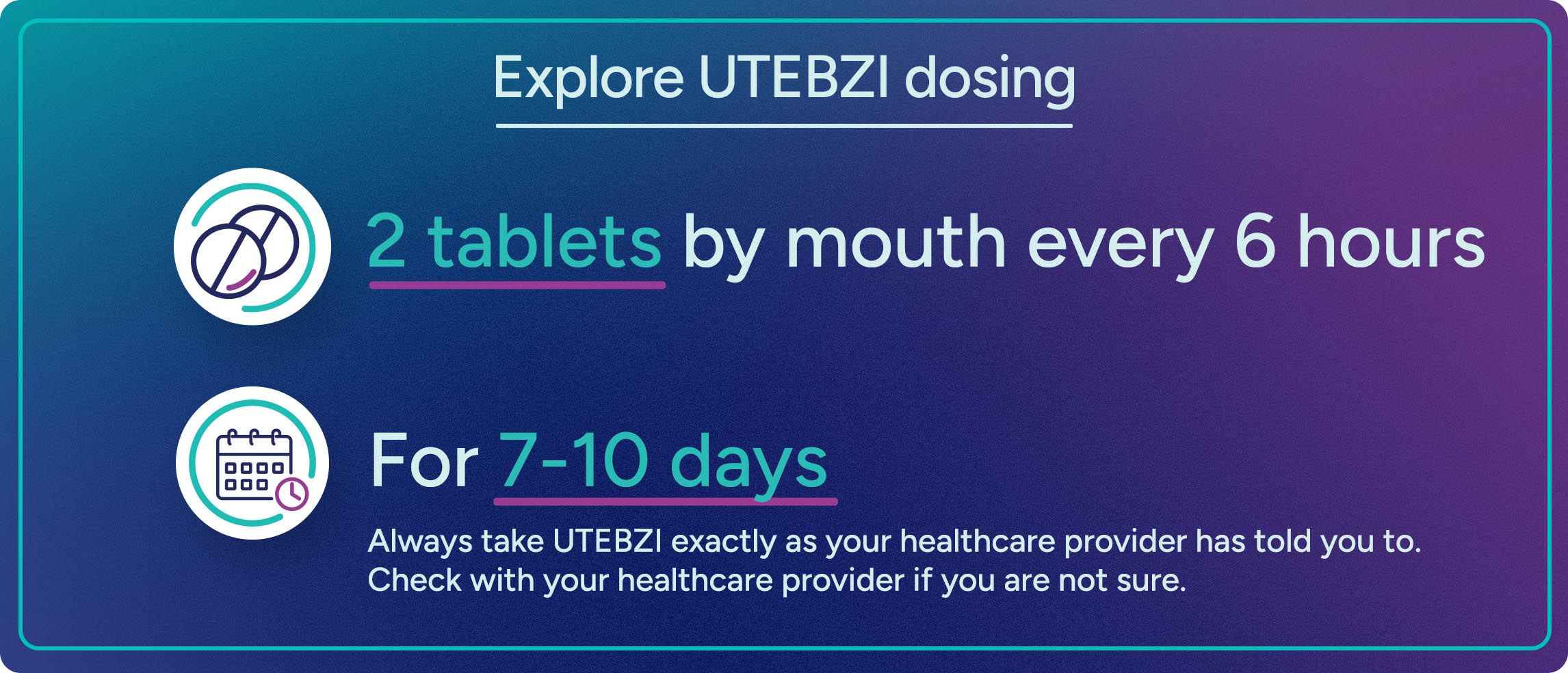 Take 2 tablets by mouth every 6 hours for 7 to 10 days